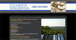Desktop Screenshot of dallasrehabloans.com